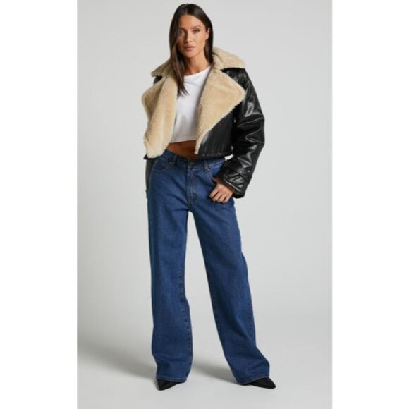 LIONESS Top Model Jean in Dark Denim X-Small Womens Denim Pants - Picture 14 of 14